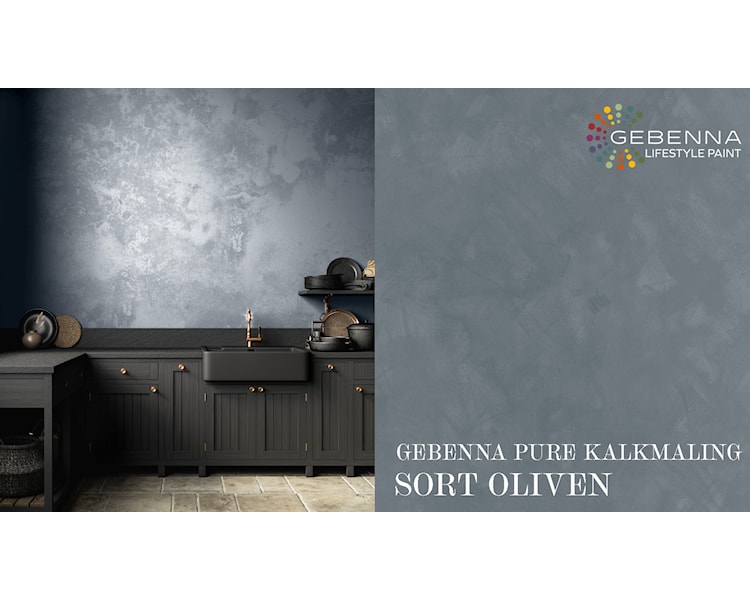 SORT OLIVEN KALKMALING